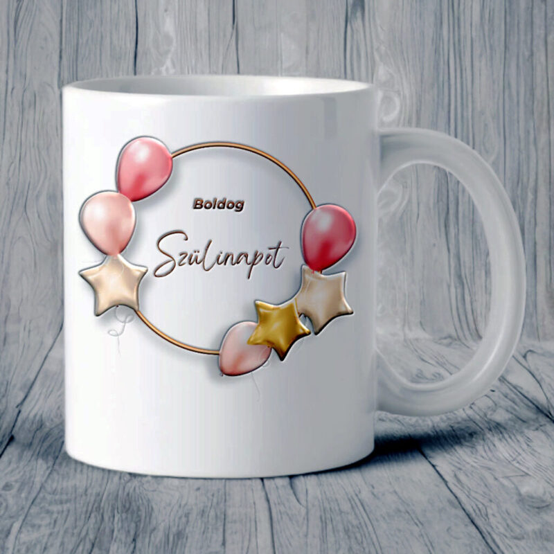 Szülinapi  bögre