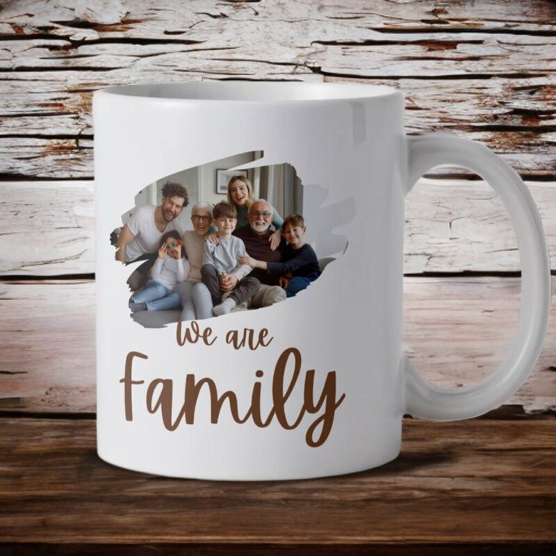 Family fényképes bögre