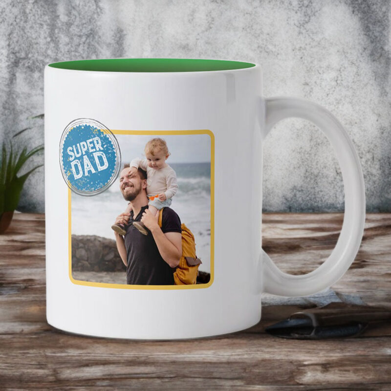 Super Dad fényképes bögre - Image 3