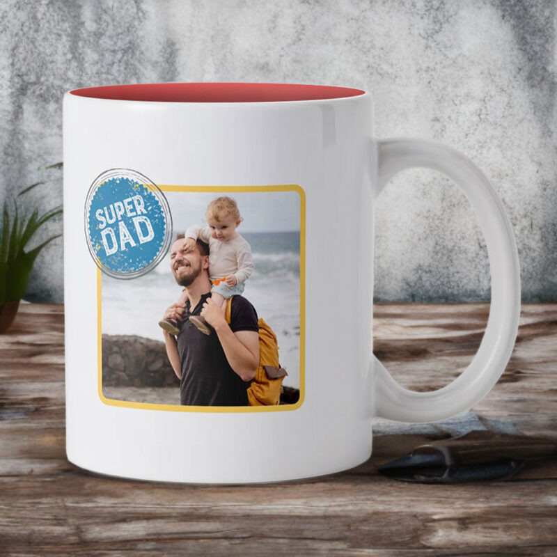 Super Dad fényképes bögre - Image 4