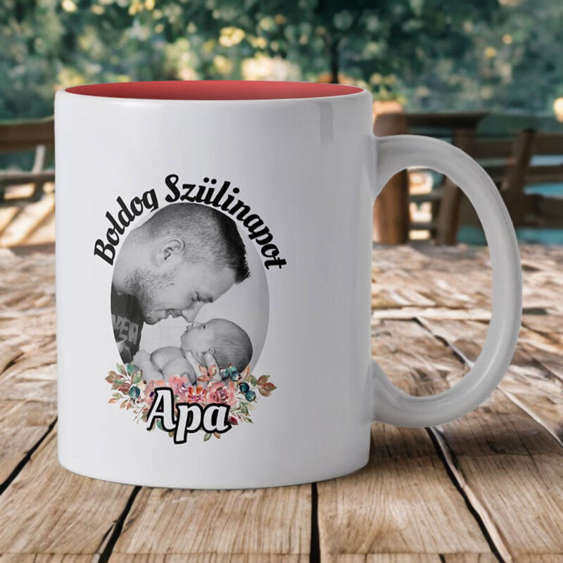 Apának szülinapi fényképes bögre - Image 2